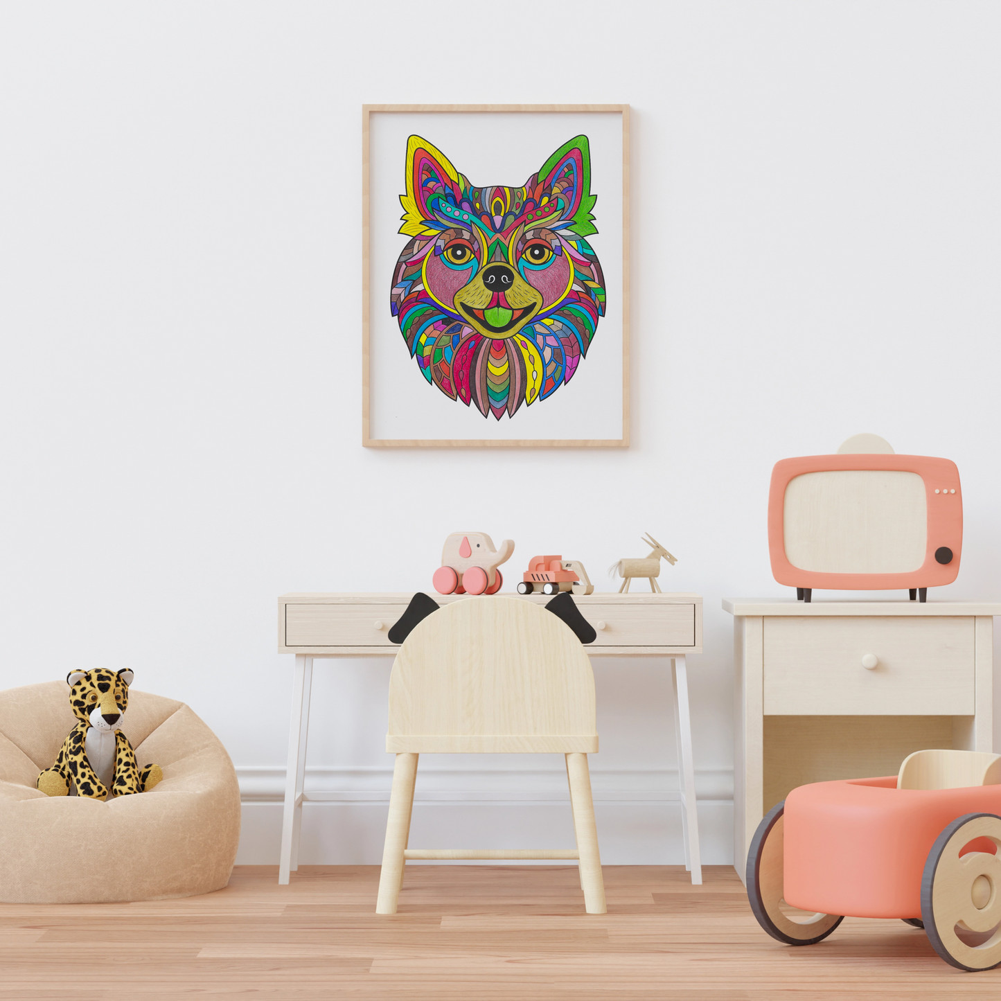 Colorful Art For Kid's Bedroom & Playroom