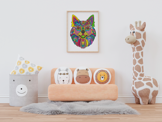 Colorful Art For Kid's Bedroom & Playroom